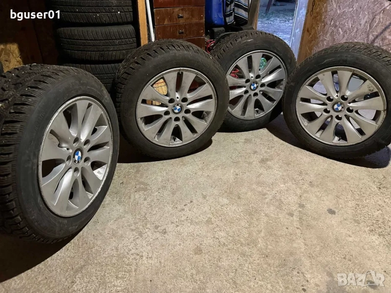 Продавам комплект 4 броя зимни гуми с джанти Kormoran, снимка 1