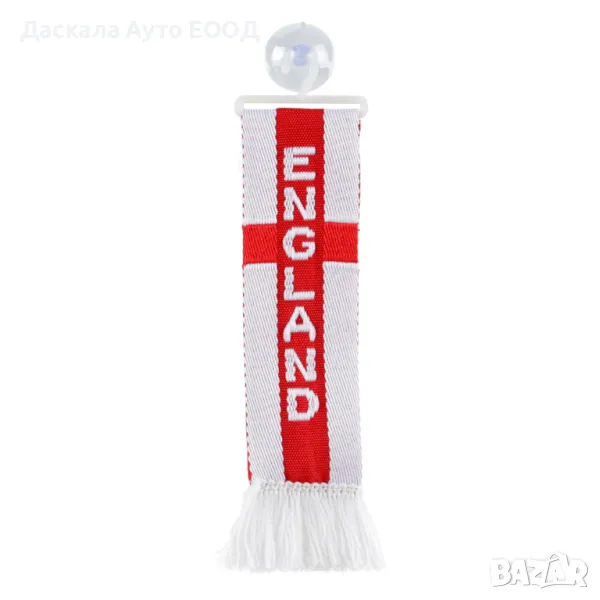 Знаме 5х22 см. ENGLAND, с вендуза за захващане, снимка 1