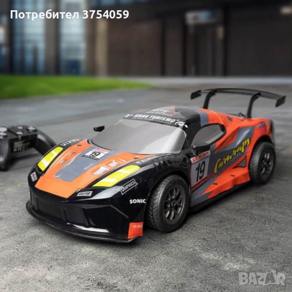 Спортна кола  с дистанционно управление - Gran Turismo Sports, снимка 1