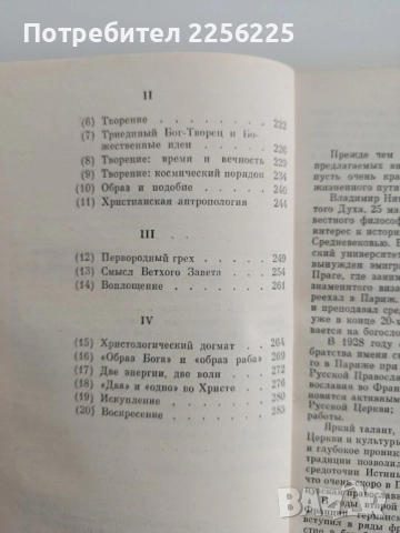 Очерк мистического богословия восточной церкви; Догматическое богословие, снимка 3 - Специализирана литература - 52365614