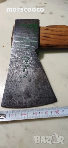 Рядък немски топор -"wörder & pandel"- 1250гр. - Garantie , снимка 2 - Антикварни и старинни предмети - 52338730