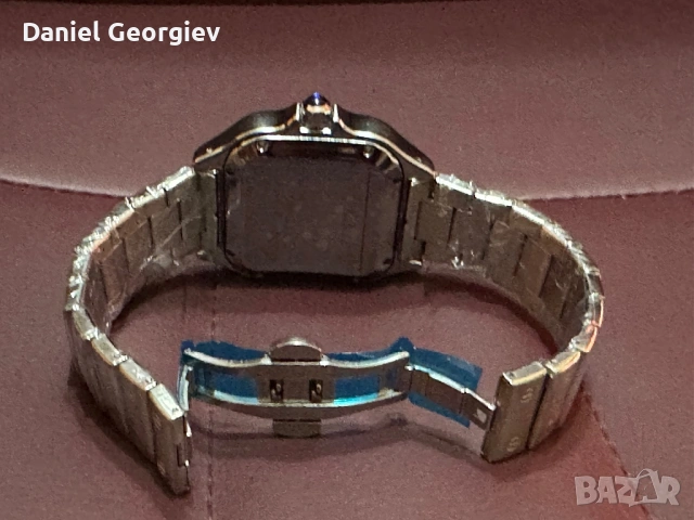 НОВ Часовник Cartier Santos XL с автоматичен механизъм, снимка 4 - Мъжки - 53229230
