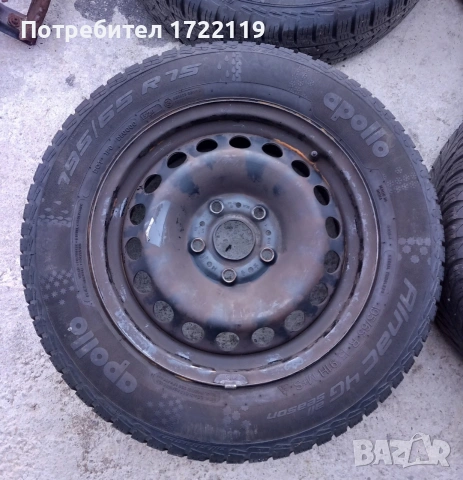 Всесезонни гуми 195 65 15 с джанти 4бр. Vw Audi Skoda Seat, снимка 3 - Гуми и джанти - 53243298