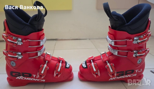 Комплект ски 110 см с щеки и ски обувки 21.5, снимка 5 - Зимни спортове - 53890494