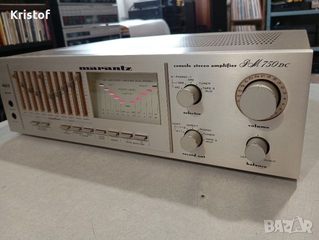 Усилвател MARANTZ PM750 DC, снимка 1 - Ресийвъри, усилватели, смесителни пултове - 46799447