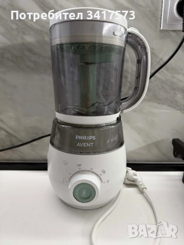 Пасатор с функция за готвене на пара 4в1. Philips 