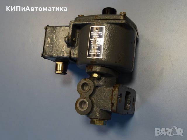 пневматичен разпределител VEB Metallwerk EV 80 directional valve 48VDC, снимка 8 - Резервни части за машини - 45143969