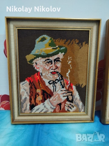 гоблени в рамки 37х30, снимка 5 - Картини - 53343802