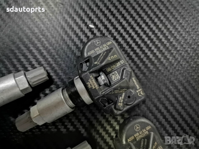 4бр Нови A0009054104 OE Датчик налягане гумите Mercedes GLE W213 W223 GLB Sprinter CLA CLS, снимка 3 - Части - 52155623