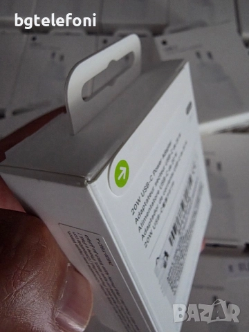 APPLE 20W Оригинален адаптер за бързо зареждане на iPhone, снимка 6 - Оригинални зарядни - 51737374