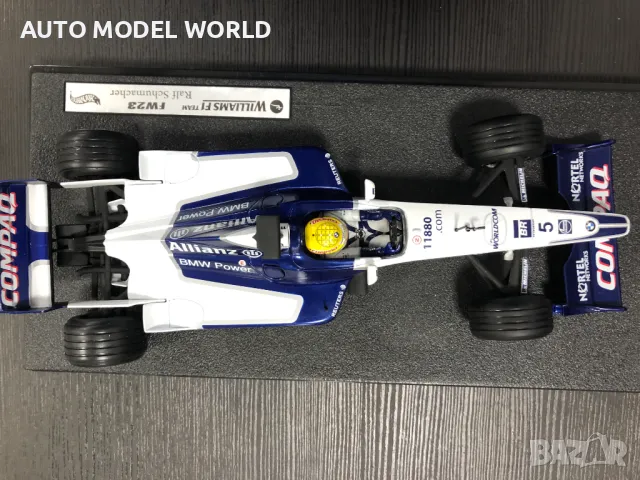 Метална колекционерска количка HOT WHEELSF1 BMW Willams FW 23 1:18, снимка 7 - Колекции - 46970471