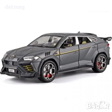 Метална количка LAMBORGHINI URUS MANSORY МАЩАБ 1/24 ПУШЕЩА. , снимка 2 - Колекции - 45684563