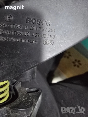 Потенциометър педал газ Peugeot Citroen F00C3E2429, F 00C 3E2 429, снимка 4 - Части - 52575206