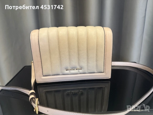 Кожена чанта Michael Kors