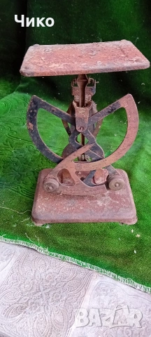 Старо оригинално пощенско кантарче , снимка 3 - Антикварни и старинни предмети - 54113433