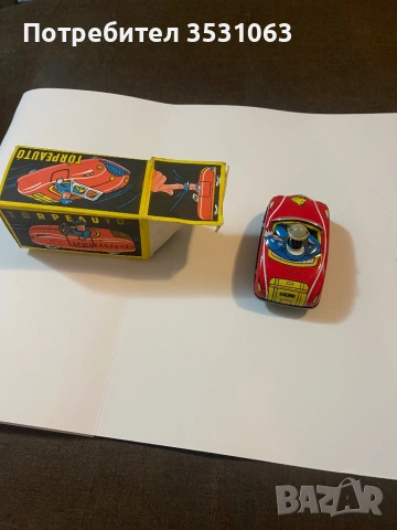 Унгарска ретро играчка количка 1960, снимка 3 - Колекции - 53013032