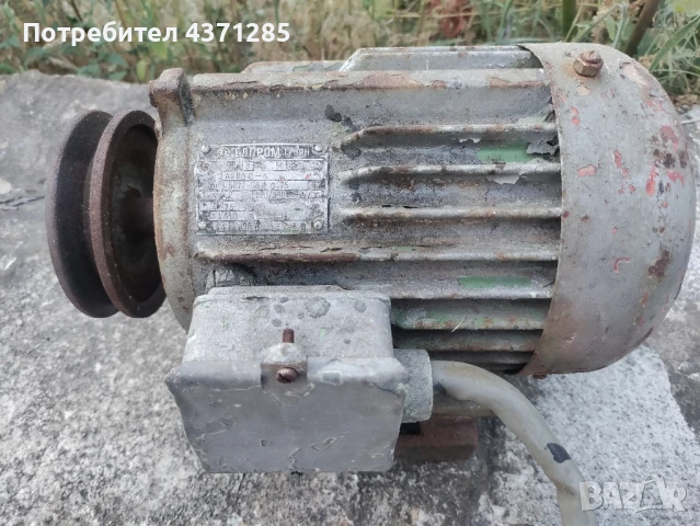 трифазен електромотор 0.75кВ-елпром троян