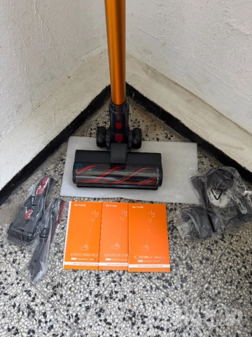 Вертикална Безжична Прахосмукачка BUTURE VC80 55000Pa LED 60Мин Работа!, снимка 3 - Прахосмукачки - 52804262