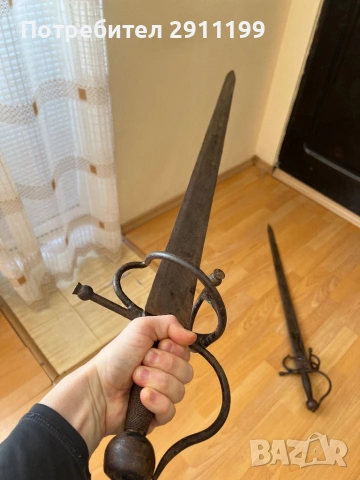 Стар декоративен меч, 2бр., снимка 9 - Антикварни и старинни предмети - 53847151