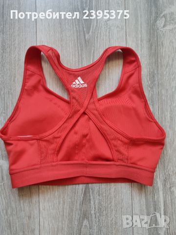 Спортно бюстие Adidas, снимка 3 - Корсети, бюстиета, топове - 46009894