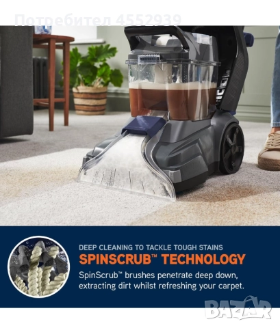 Перяща прахосмукачка нова, снимка 6 - Прахосмукачки - 52907919