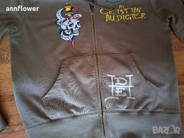 Суичър Ed Hardy L, снимка 13 - Суичъри - 53064342