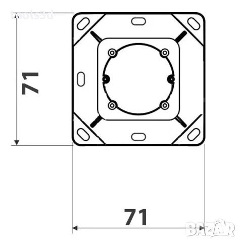 Капачка за ключове и контакти. Комплект 2 броя., снимка 4 - Други инструменти - 50498110