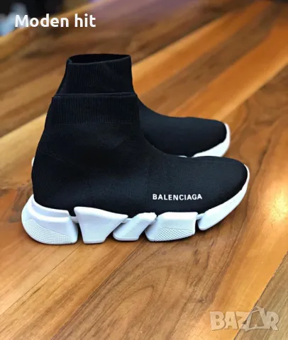 BALENCIAGA унисекс кецове тип чорап висок клас реплика, снимка 3 - Кецове - 49508211