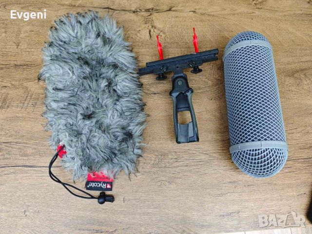 Микрофон Sennheiser 8060 + Rycote , снимка 2 - Микрофони - 45555609