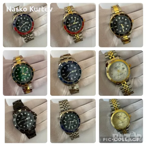 Часовници Rolex различни модели, снимка 6 - Мъжки - 50089669