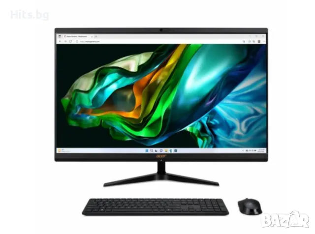 Компютърни системи PC системи Acer KОМПЮТЪР ACER ASPIRE C27-1800 ALL-IN-ONE, INTEL CORE I3, снимка 2 - За дома - 46958988