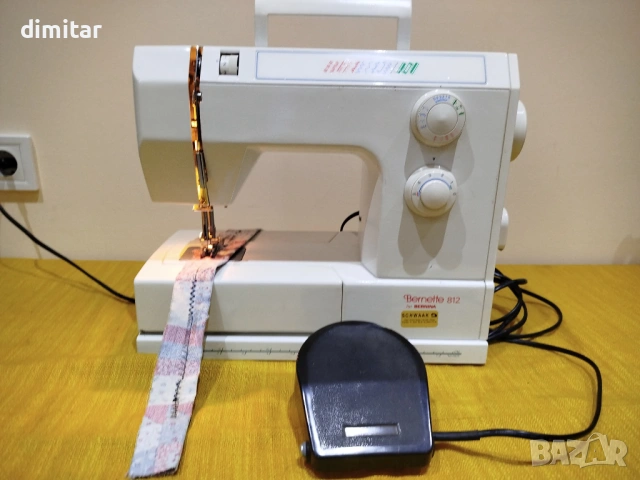 Метална шевна машина BERNETTE 812, снимка 12 - Шевни машини - 54262478
