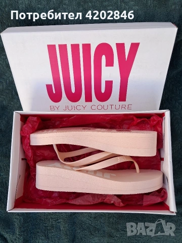 Juicy Couture , снимка 6 - Джапанки - 53817439