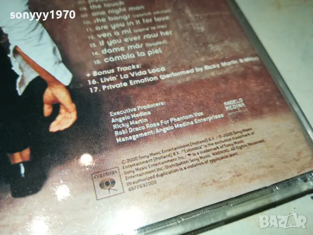 RICKY MARTIN CD 1904252031, снимка 7 - CD дискове - 49963096