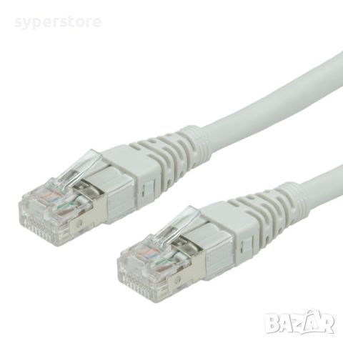 Кабел за лан мрежа 15м. Cat. 6a Roline SS00526 дебел екраниран UTP Patch cable up to 10GB Gigabit La, снимка 3 - Кабели и адаптери - 45836945