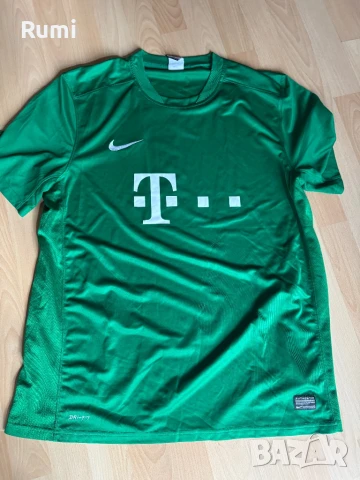 Оригинална зелена мъжка тениска NIKE DRY-FIT ! XL, снимка 1