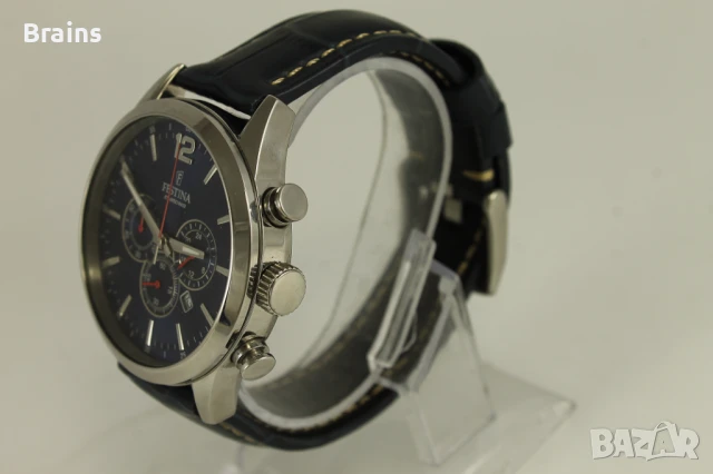 FESTINA Chrono F20542 Мъжки Стоманен Кварцов Хронограф, снимка 5 - Мъжки - 51005665