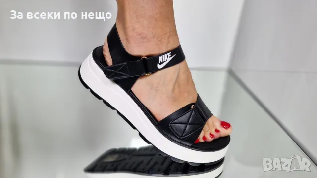 Nike Дамски Сандали Найк - 2 Налични Цвята Код P560, снимка 4 - Сандали - 50425277