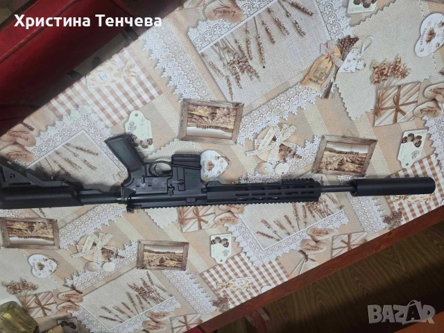 Карабина Ruger AR-556 .223REM. 41см 10 зарядна, снимка 2 - Ловно оръжие - 52976579