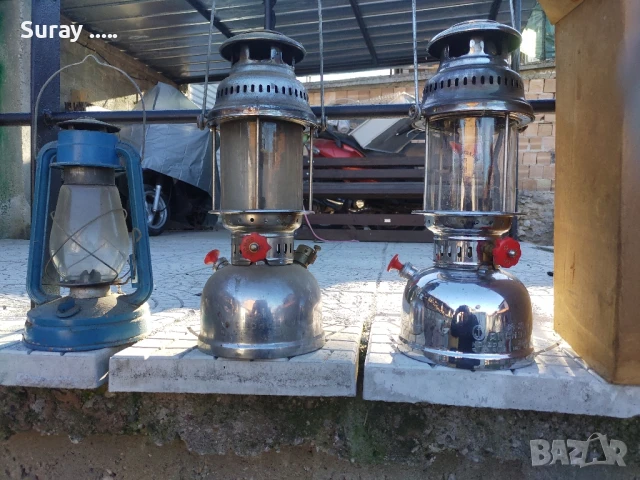 Стари фенери и петромакс, снимка 4 - Антикварни и старинни предмети - 51227819