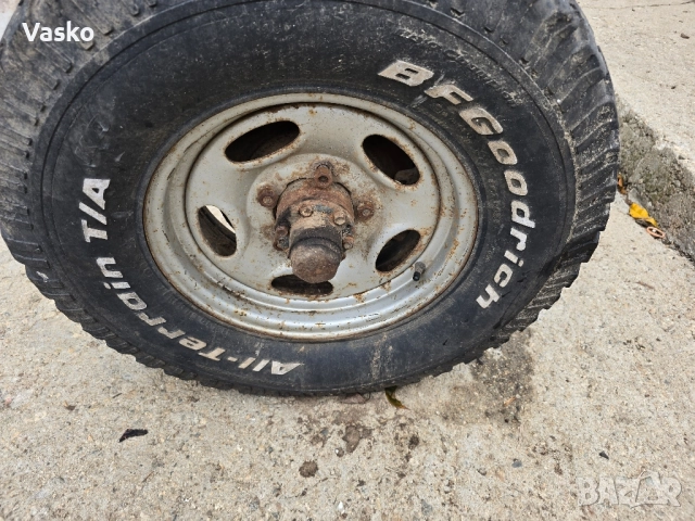 Продавам Джанти Самурай, снимка 2 - Гуми и джанти - 52352575