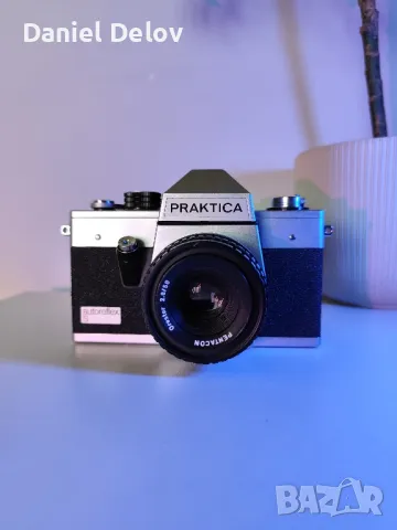 Фотоапарат Praktica Autoreflex S + обектив Pentacon F2.8 50mm, снимка 1 - Фотоапарати - 49353119