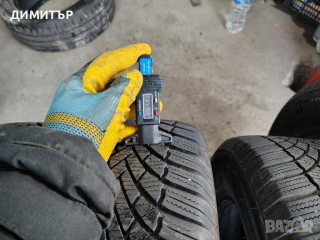 4бр.зимни гуми BRIDGESTONE 205 65 16 DOT22 цена за брой, снимка 5 - Гуми и джанти - 54098080