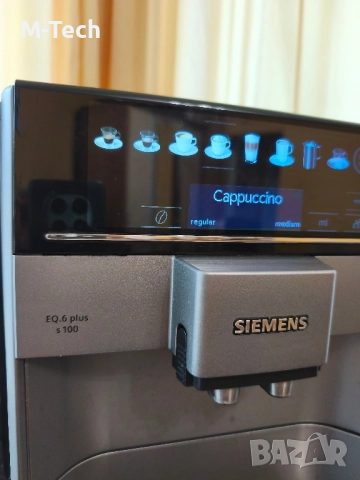 Siemens EQ6 Plus с Гаранция, Кафеавтомат Сименс, снимка 3 - Кафемашини - 52322583