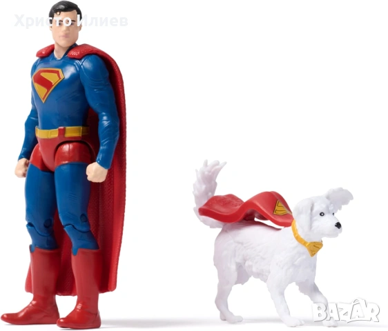 Фигура Супермен и Йети DC Comics Superman Игрален комплект, снимка 2 - Фигурки - 53702209