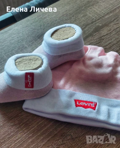 Бебешки комплект Levi's, снимка 3 - Комплекти за бебе - 51184314