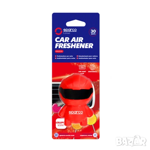 Sparco Ароматизатор Sparco автомобил кола, снимка 13 - Аксесоари и консумативи - 51194606