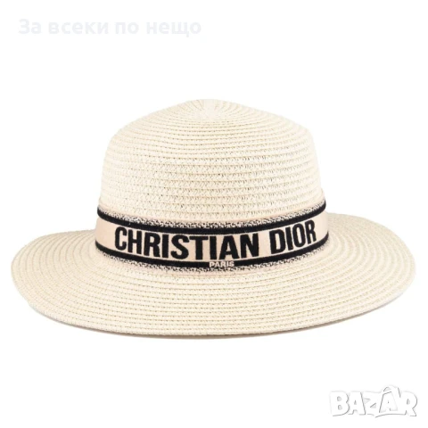 Christian Dior Дамска Лятна Шапка Капела Кристиян Диор - Налични Различни Цветове Код E687, снимка 3 - Шапки - 51149617
