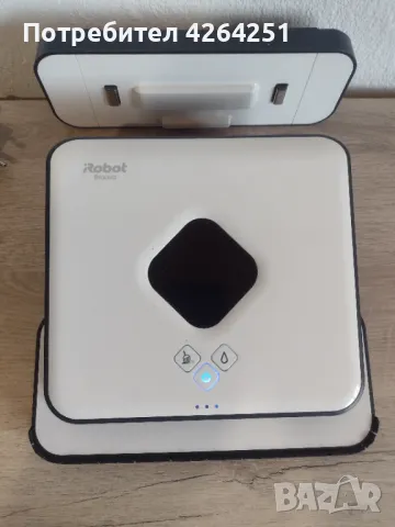 Подочистачка робот Irobot braava 390t, снимка 2 - Прахосмукачки - 50417200