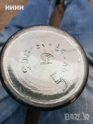 Шише с порцеланова тапа 3 бр, снимка 2 - Антикварни и старинни предмети - 53211559